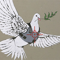 Banksy Dove